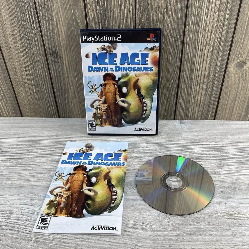 Ice Age: Dawn of the Dinosaurs (Sony PlayStation 2, 2009) - Complete Tested